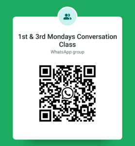 Conversation Class WhatsApp Group